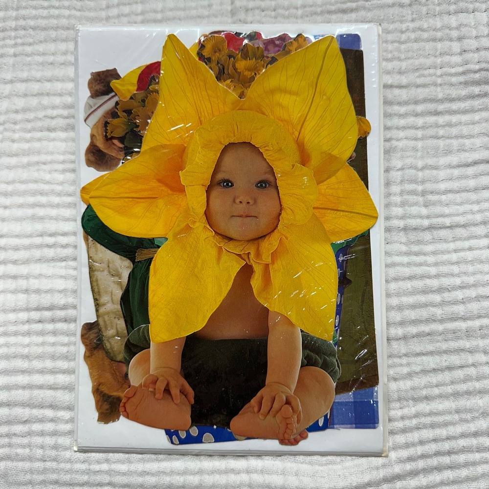 Anne Geddes shapes Baby Greeting Cards & Envelopes Assortment new sealed 1998